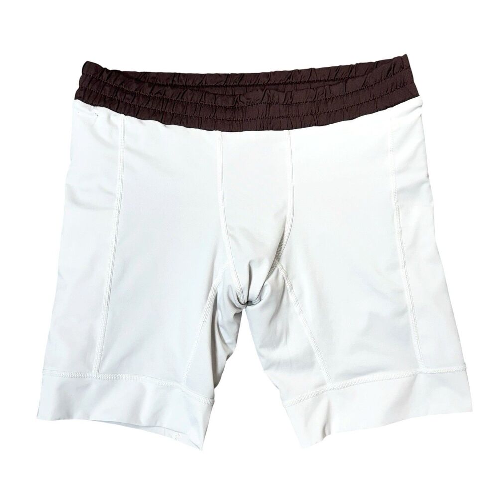 ASRV Aerosilver 5" Liner Short Size M Brown Wings Running Training DSG-0828 - Picture 6 of 10